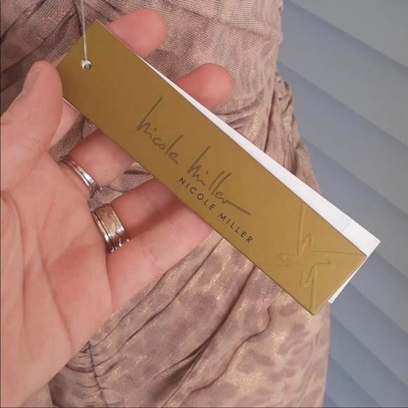 Nicole Miller Silk Cocktail Dress - Picture 5 of 9